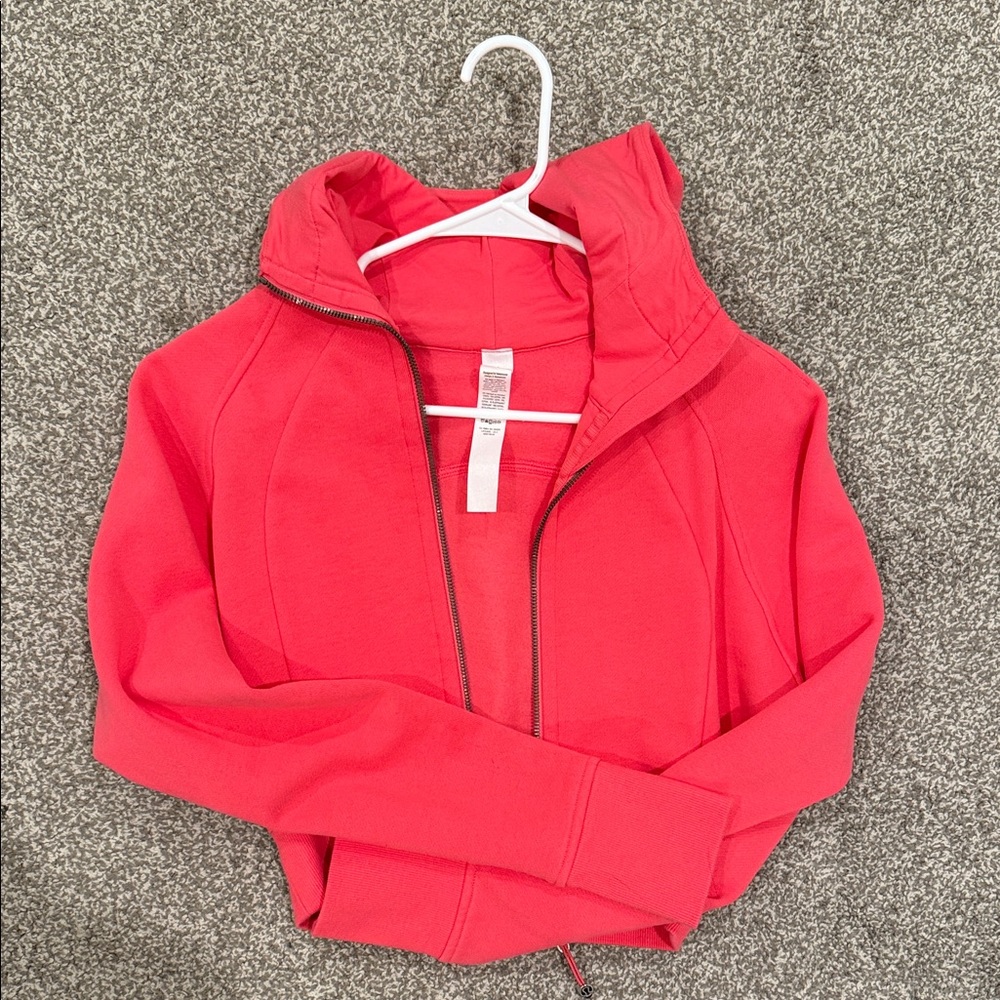Lululemon Pink Hooded Jacket